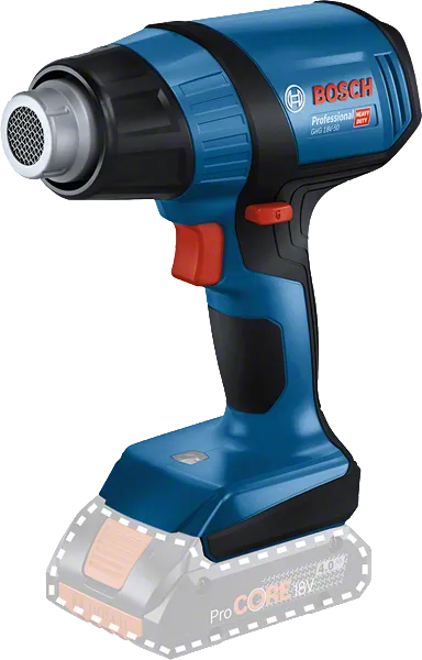 Bosch blauw bosch accu heteluchtpistool ghg 18v-50 naked