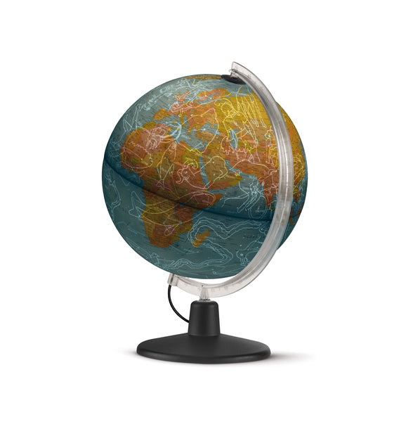 Atmosphäre nr-0331h2nd-nl h24 geographischer Globus