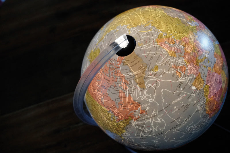 Atmosphäre nr-0331h2nd-nl h24 geographischer Globus