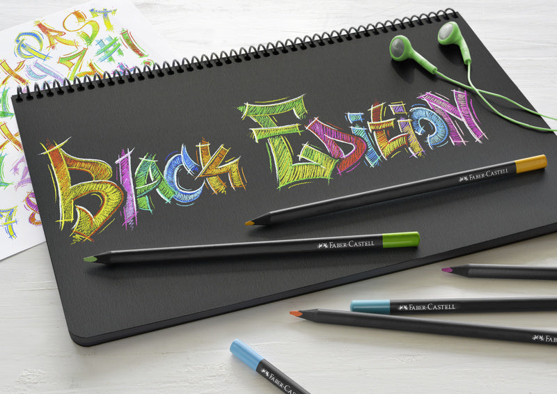 Faber castell kleurpotlood faber-castell black edition kleurenassortiment