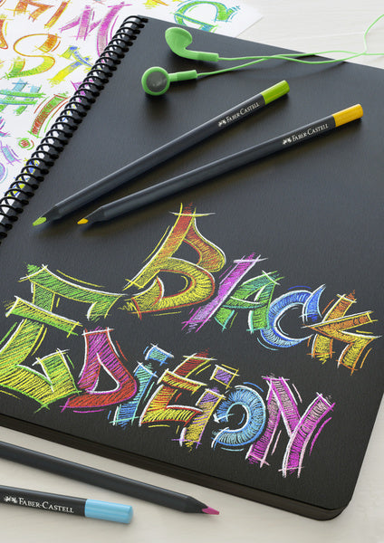 Faber castell kleurpotlood faber-castell black edition kleurenassortiment