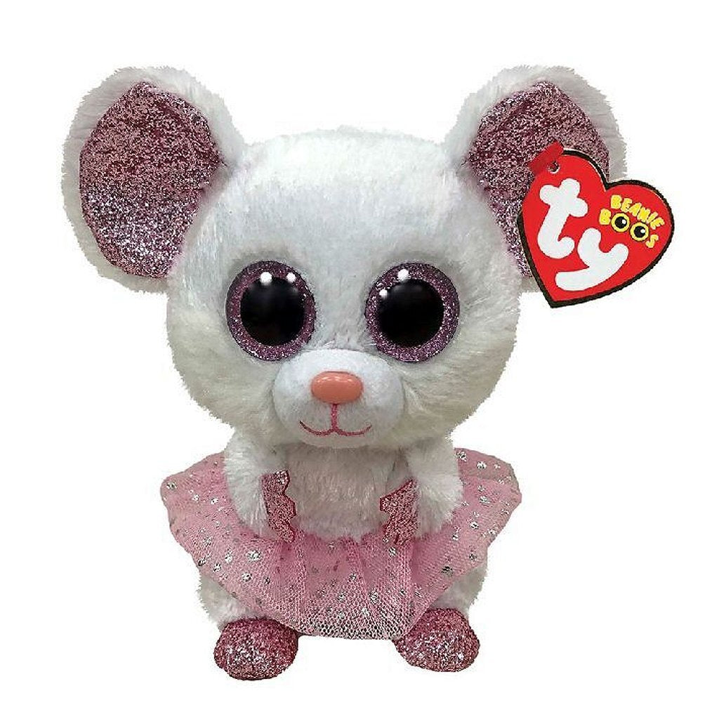 Ty beanie boo's nina mouse, 15cm