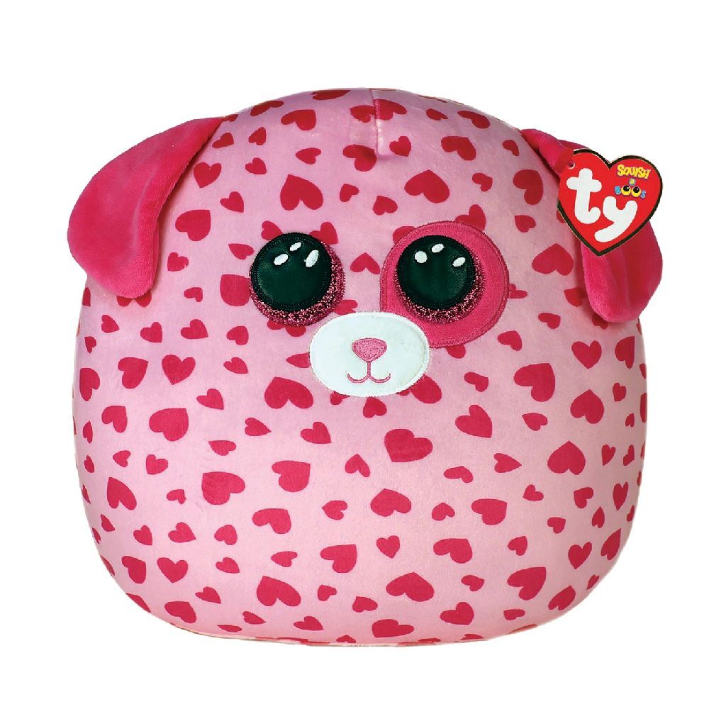 TY Squish-a-Boo Kuscheltier Hund Kitzeln 19 cm