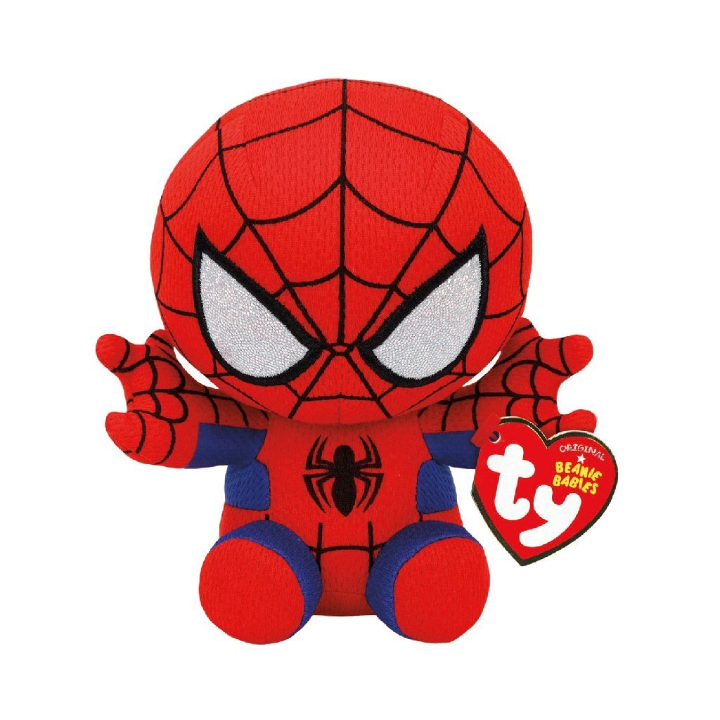 TY Beanie Babies Marvel Plüschtier Spiderman 15 cm
