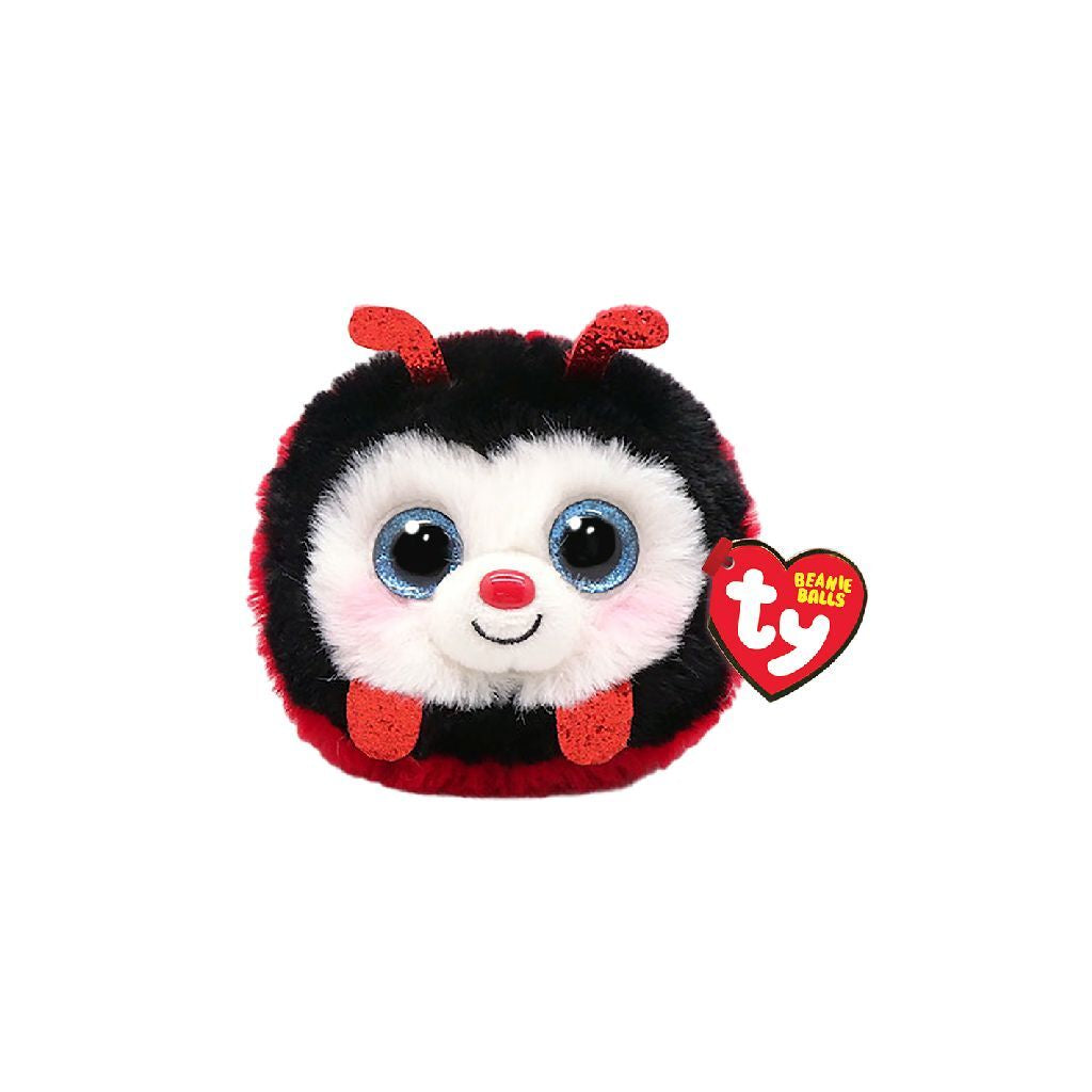 TY Beanie Balls Kuscheltier Marienkäfer Izzy 10 cm