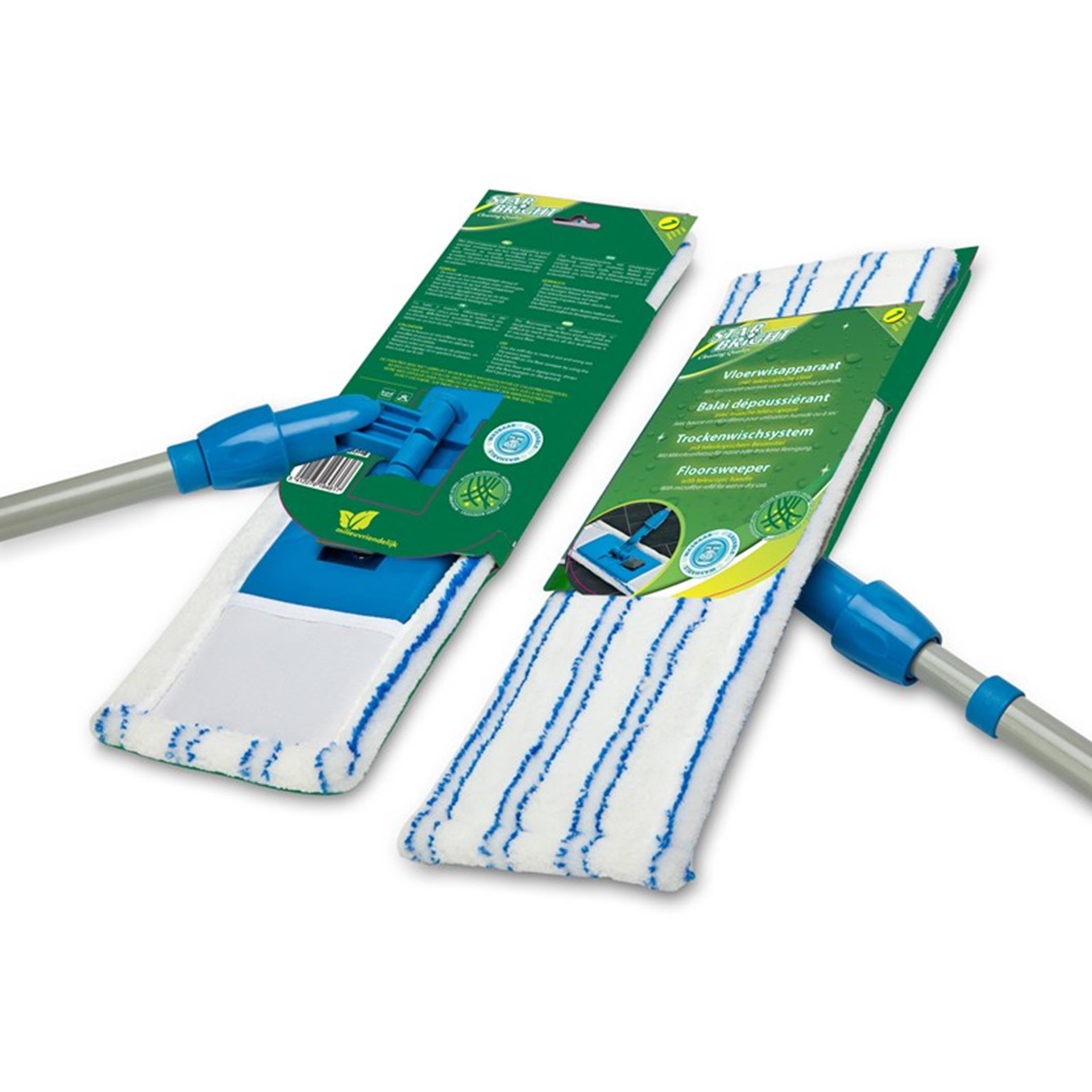 Starbright vloerwisapparaat met telescoopsteel