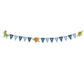 Einfache Dinosaurier-Buchstabengirlande 1,8 m