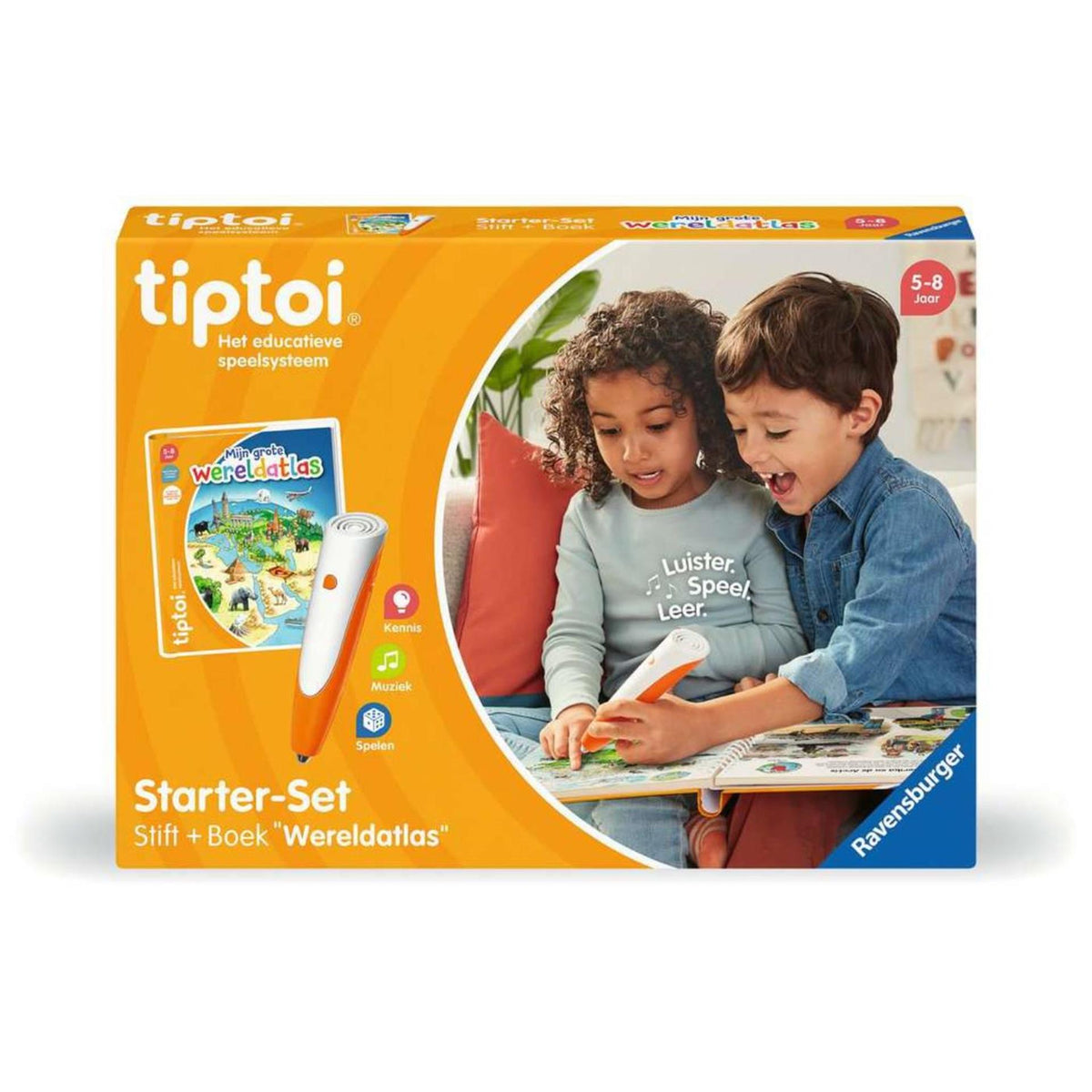Ravensburger tiptoi Starterset mit großem Weltatlas