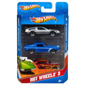 Mattel hot wheels auto diecast 3-pack assorti | 6 stuks