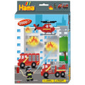 Hama strijkkralen brandweer 2000 stuks multicolor