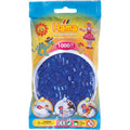 Hama midi strijkkralen - blauw neon (036), 1000st.