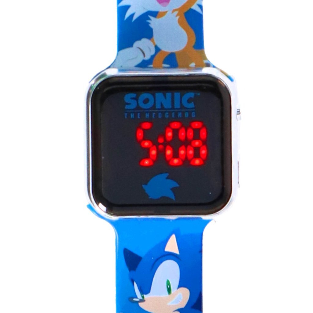 Accutime Sonic LED-Uhr blau
