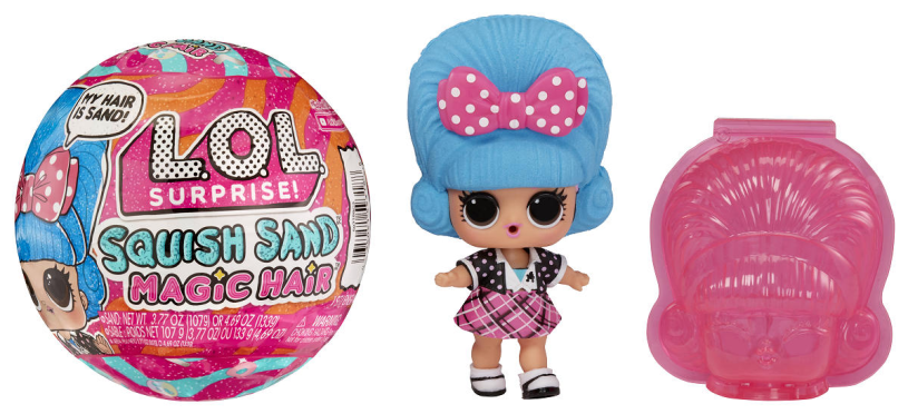 L.o.l. suprise l.o.l. surprise squish sand magic hair tots assorti