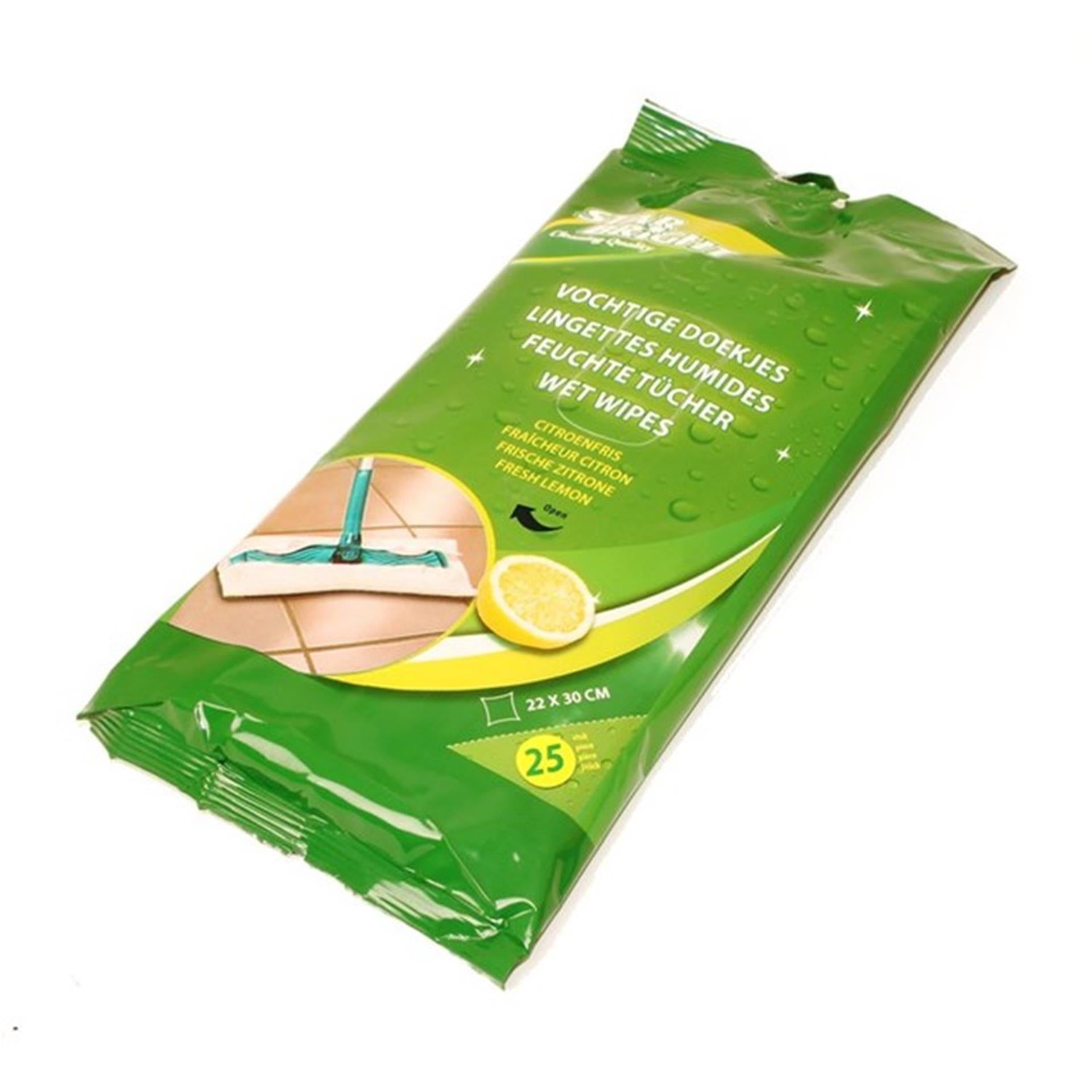 Starbright vochtige doekjes citroen 25st
