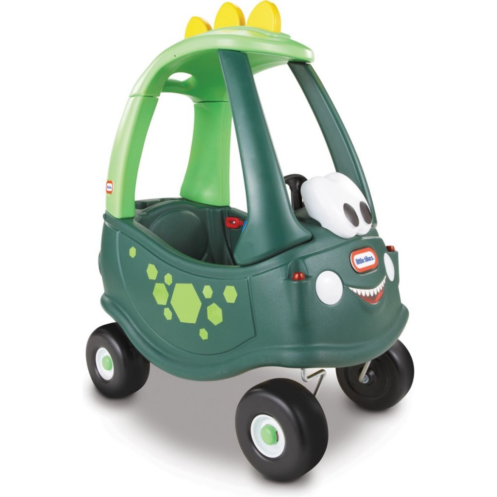 Little Tikes Cozy Coupe Laufauto Dino 72x44x92 cm grün