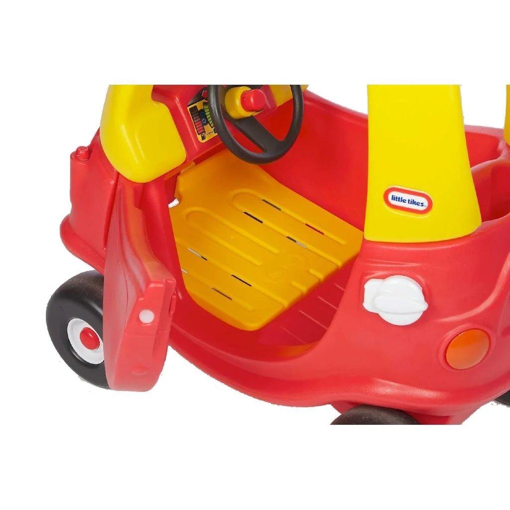 Kleine Tikes gemütliches Coupé -Wanderwagen 44x72x84 cm gelbrot