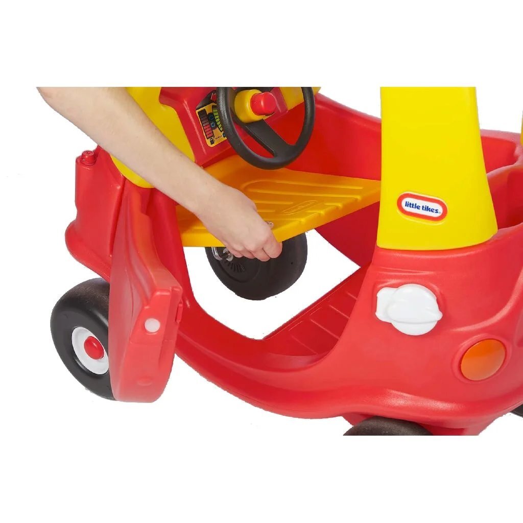 Kleine Tikes gemütliches Coupé -Wanderwagen 44x72x84 cm gelbrot