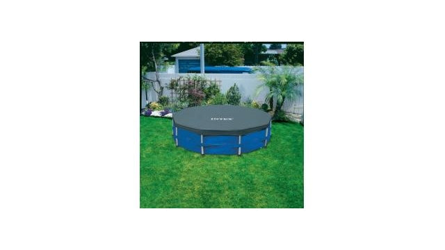Intex 28032 Abdeckung für Frame-Pool 457 cm blau
