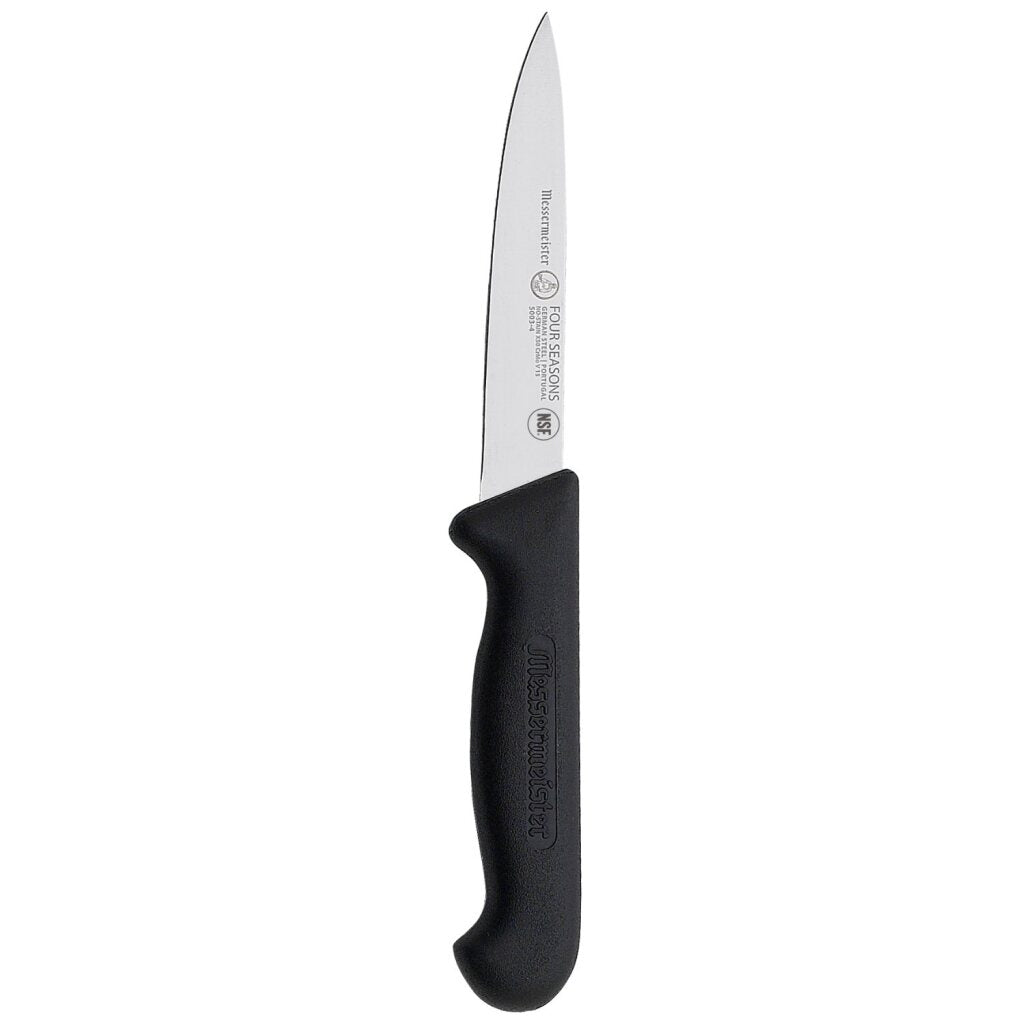 Messermeister Vier-Jahreszeiten-Gemüsemesser 10 cm Edelstahl schwarz