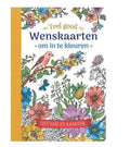 Deltas wenskaarten om in te kleuren - feel good