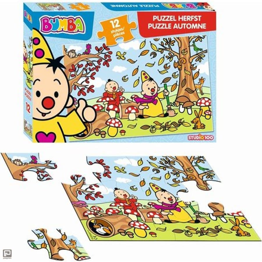 Studio 100 Bumba Puzzle – Herbst – 12 Teile