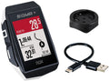 Sigma ROX 11.1 EVO GPS-Fahrradcomputer mit Standard-Lenkerhalterung – Weiß
