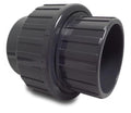 Pvc 3-delige koppeling 75mm 2xlijm 16 bar