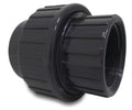 Pvc 3-delige koppeling 40mm x 1.1 4 10 bar