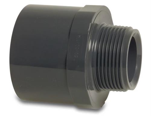 Pvc puntstuk 50 63mm x 2 10 bar
