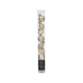 Decoris kerstballen mini dia3cm glas parel 9dlg