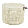 Curver jute mandje rond 2l offwhite
