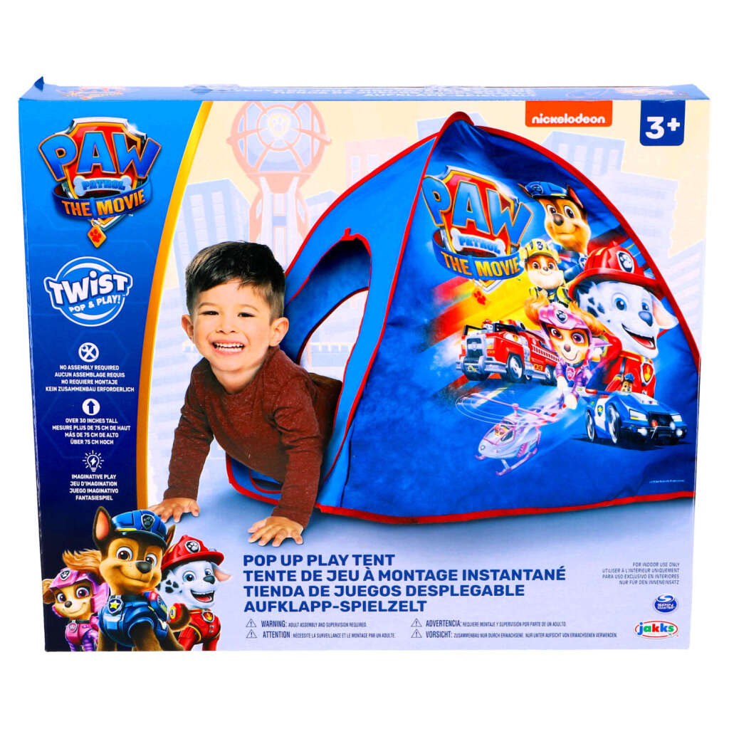 Paw Patrol Pop-up - Zelt blau rot