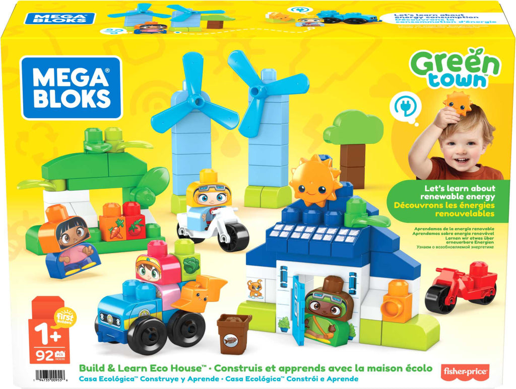 Mega Bloks Green Town Bau- und Lernhaus