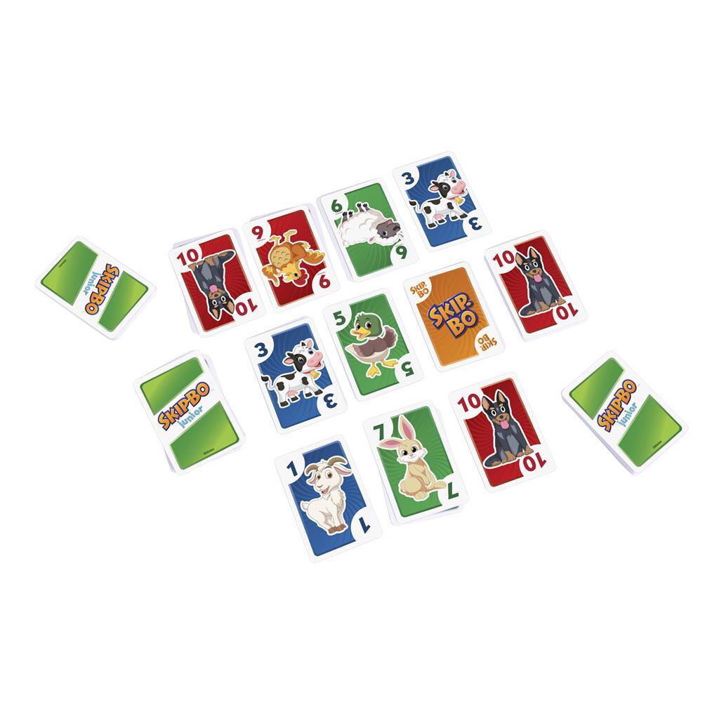 Mattel skip-bo junior kaartspel