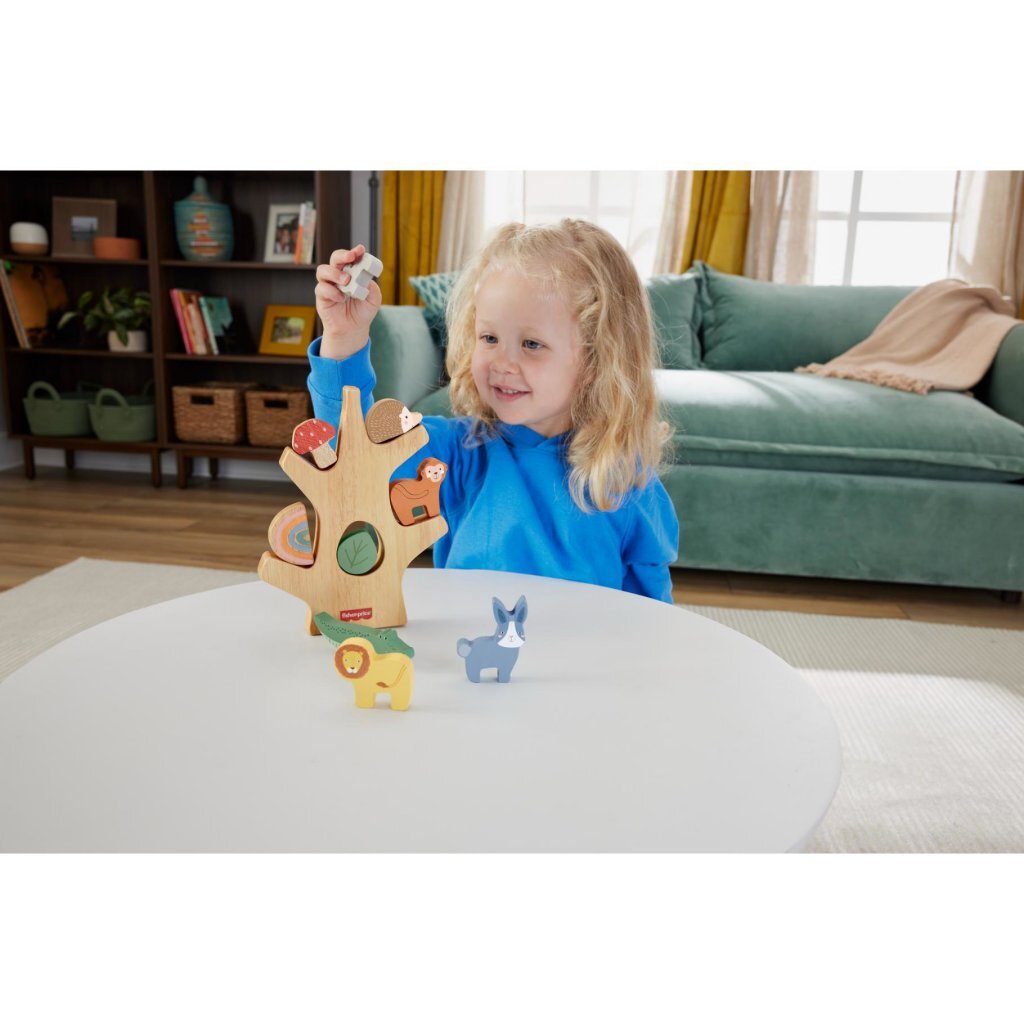 Fisher price hout balans boom