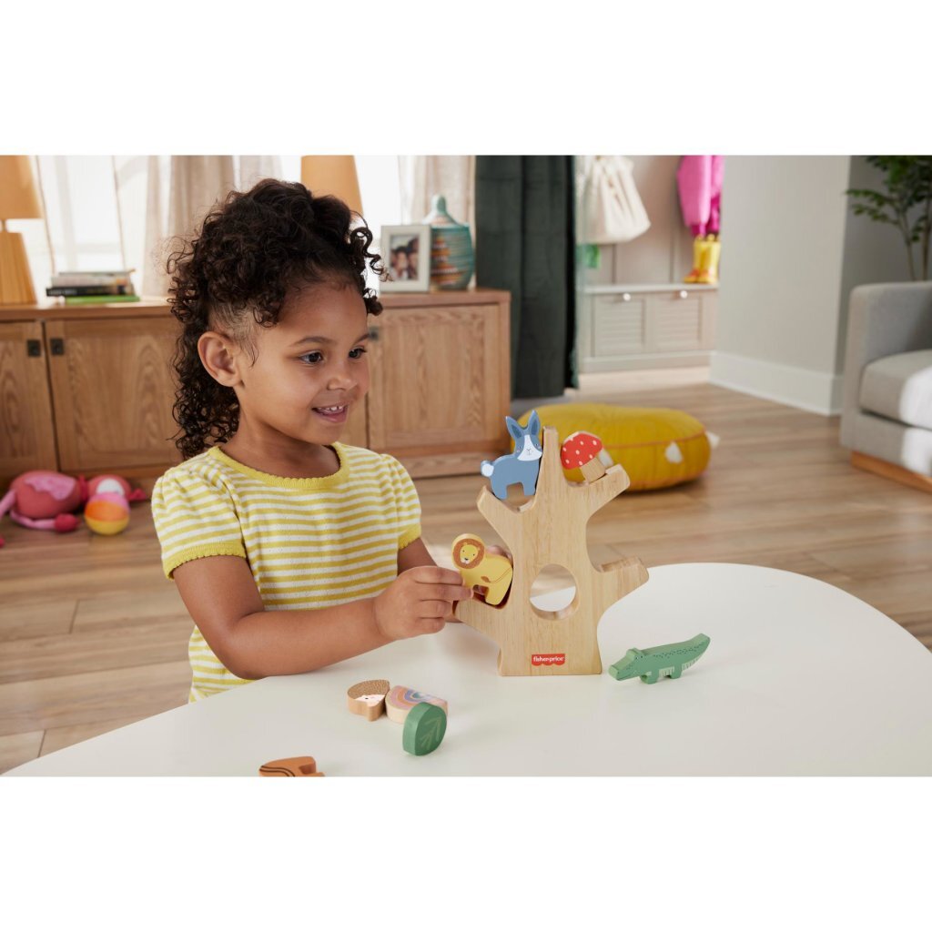 Fisher price hout balans boom