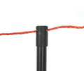 Ako producten paaltje zwart 90cm v schapennet enkele pen