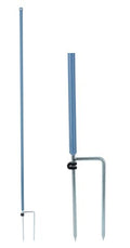Ako vervangende paal voor schapennet blauw dubbele pen 106cm