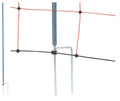 Ako vervangende paal voor schapennet blauw dubbele pen 122cm