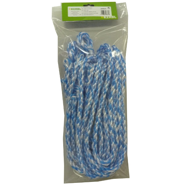Producten koetouwen nylon blauwwit 200cm 12mm 5 stuks