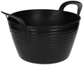 Producten mand flexibel flexbag zwart 12 liter