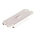 Producten stijgbeugelinleg recht rubber wit 12cm