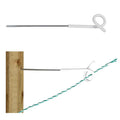 Ako producten afstandisolator 40cm krulstaart wit zakje 5 st