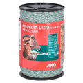 Ako producten premium ultra schrikdraad witgroen 25mm 400m