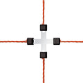 Ako producten draad kruisverbinder litzclip verzinkt 3mm 5 stuks