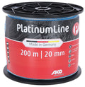 Ako producten platinumline schriklint 20 mm witblauw 200m
