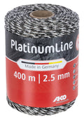 Ako producten platinumline afrasteringskoord 2 5mm 400m witzwart