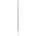 Ako producten classic kunststof paal wit 156cm 5 stuks