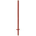 Ako producten hoekstaal paal rood gelakt 3mm 150cm 10 stuks