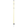 Ako producten glasfiberpaal ovaal geel 110cm glasfiber pen 10 stuks